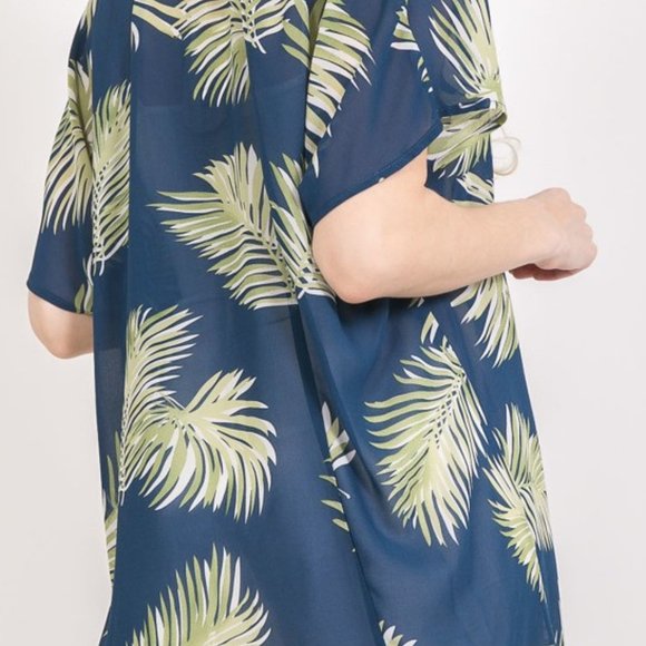 Light & Flowy Poncho Top - Picture 3 of 5